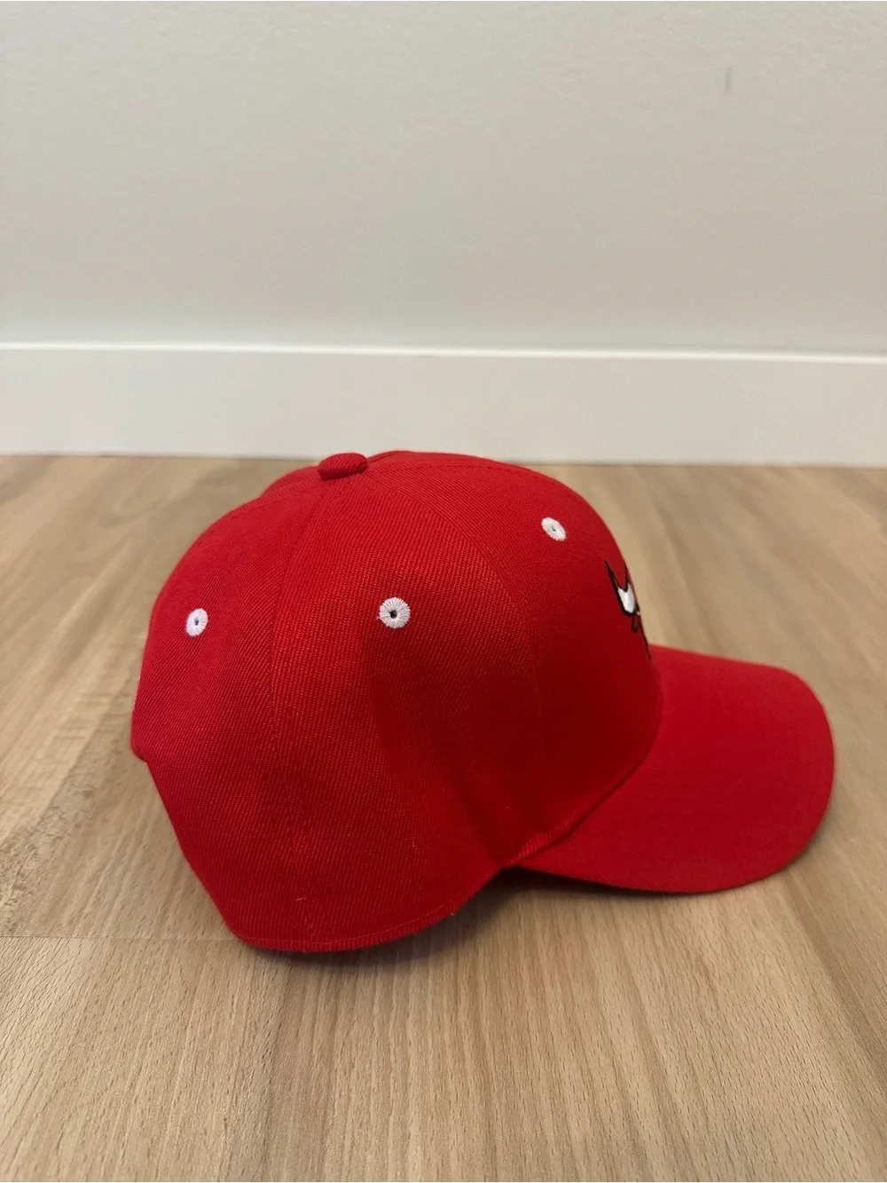 Mitchell & Ness Red Chicago Bulls Kids Hat